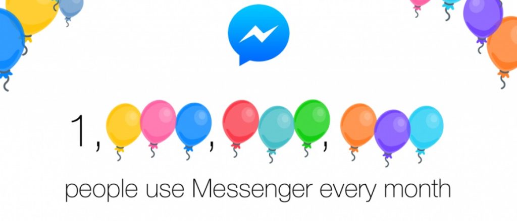 Facebook Messenger Aylık 1 Milyar Kullanıcıya Ulaştı