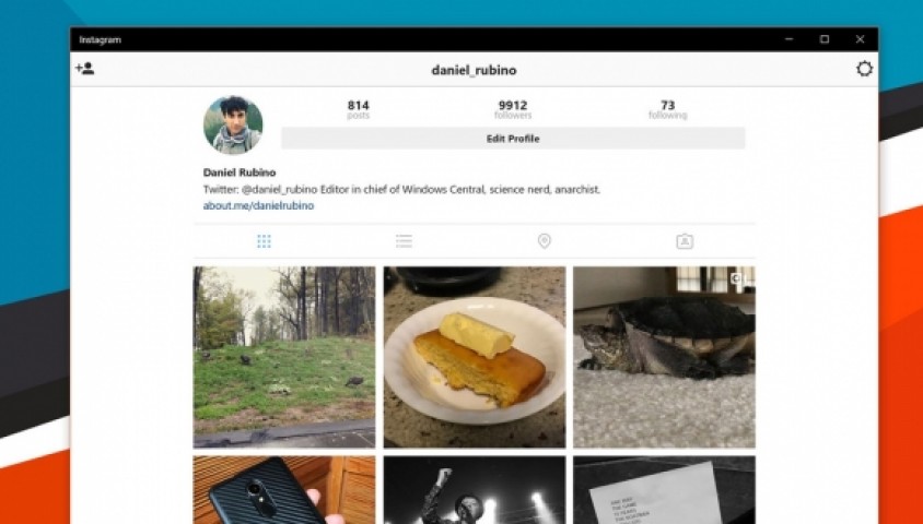 Instagram Windows 10 PC'lere Geldi