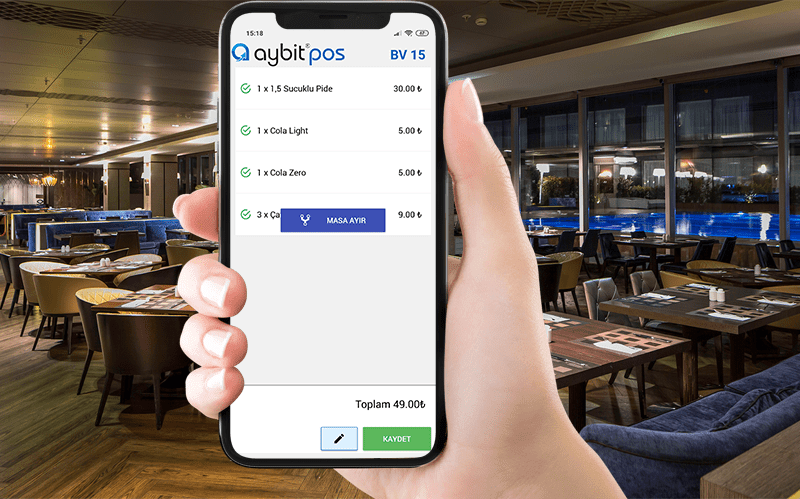 AybitPOS Mobil ile Siparişler Şimdi Çok Daha Kolay