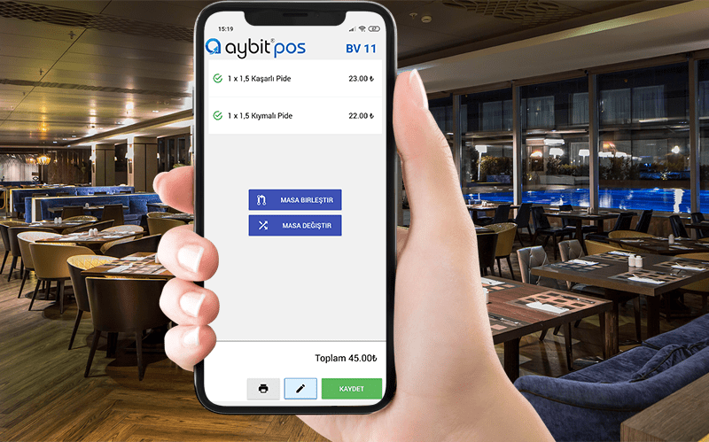 AybitPOS Mobil ile Siparişler Şimdi Çok Daha Kolay