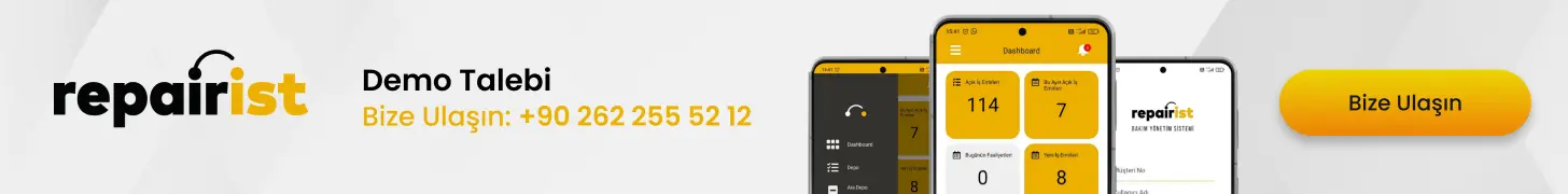 Repairist Bakım Yönetim Sistemi